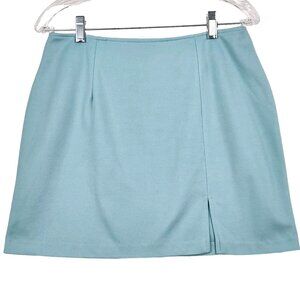 American Outpost Juniors Pencil Skirt Size 11/12 Aqua Blue Career Office USA
